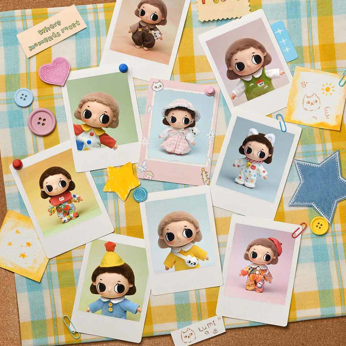 POP MART Nyota Where Moments Meet Series Plush Doll Blind Box — G2 | KikiBuddies