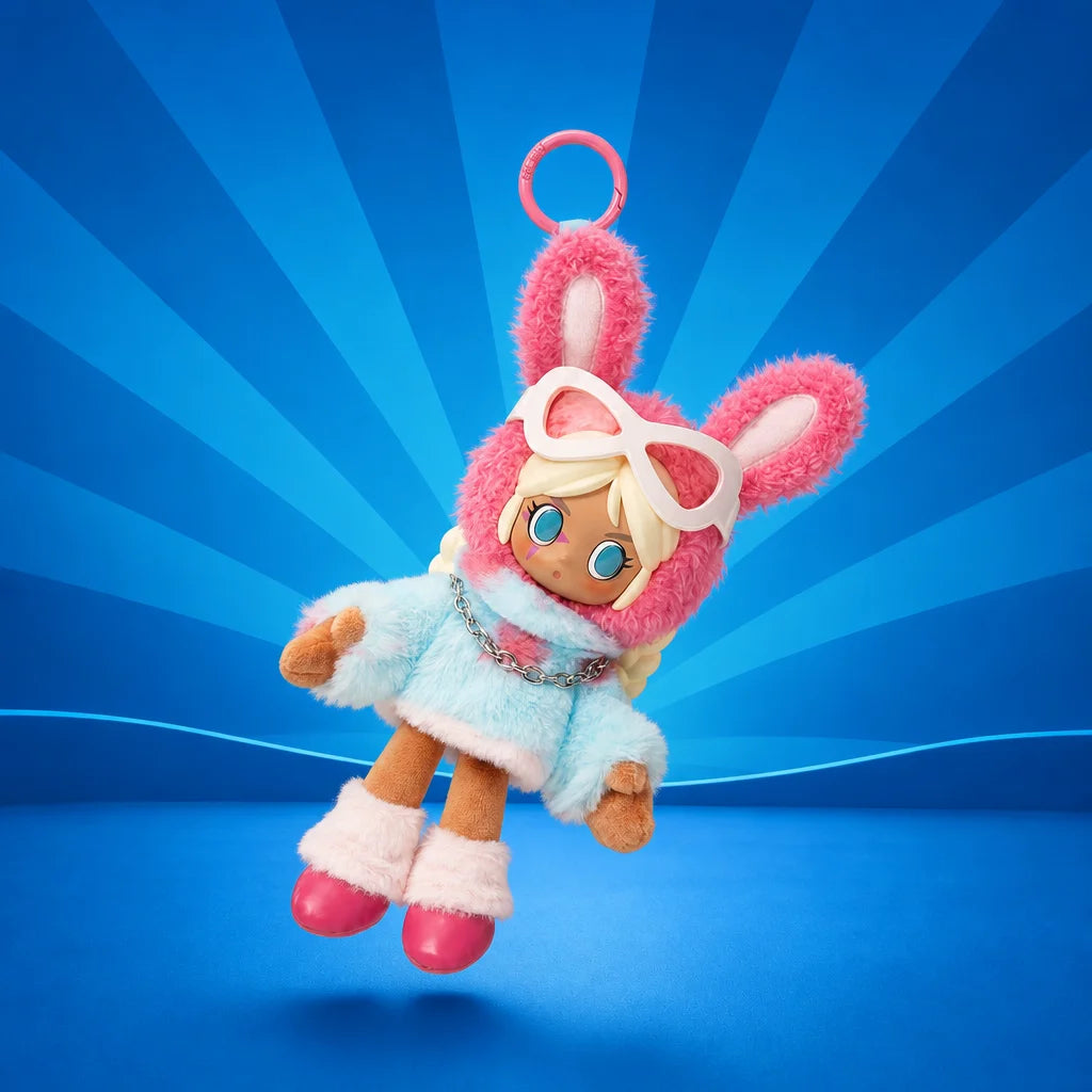 Peach Riot Fruit Punch Series Plush Doll Pendant - Poppy