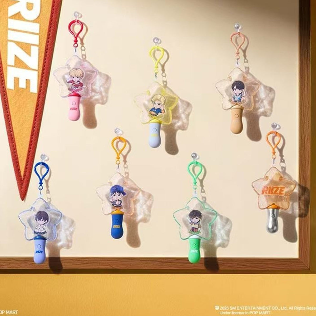 POP MART RIIZE Fluffy Club Series Luminous Pendant Blind Box — G3 | KikiBuddies