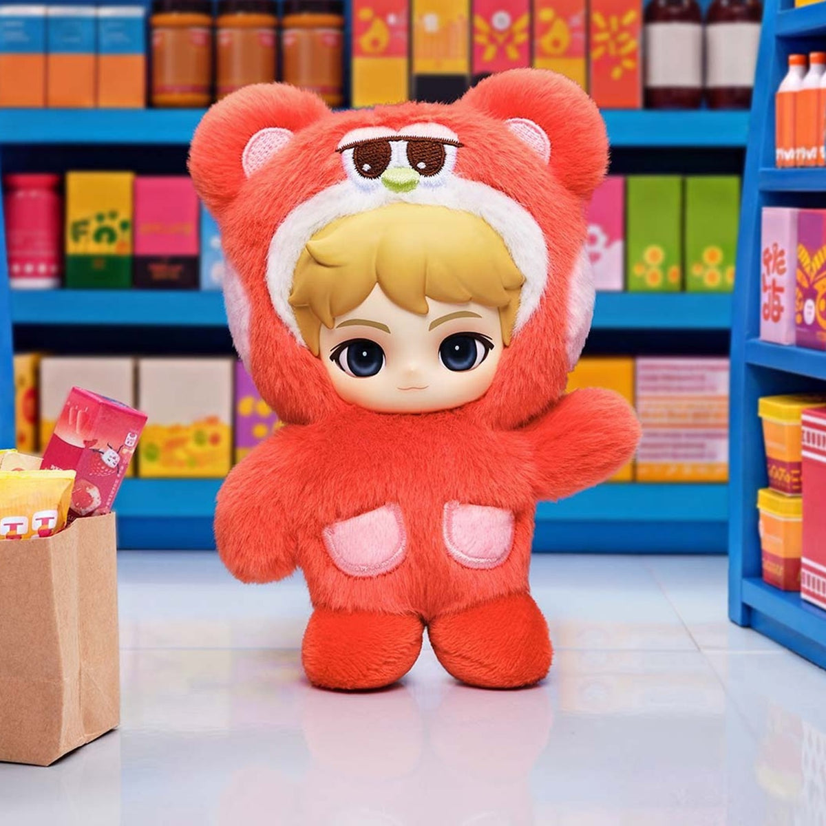 POP MART RIIZE Fluffy Club Series Vinyl Plush Doll Pendant Blind Box — G1 | KikiBuddies