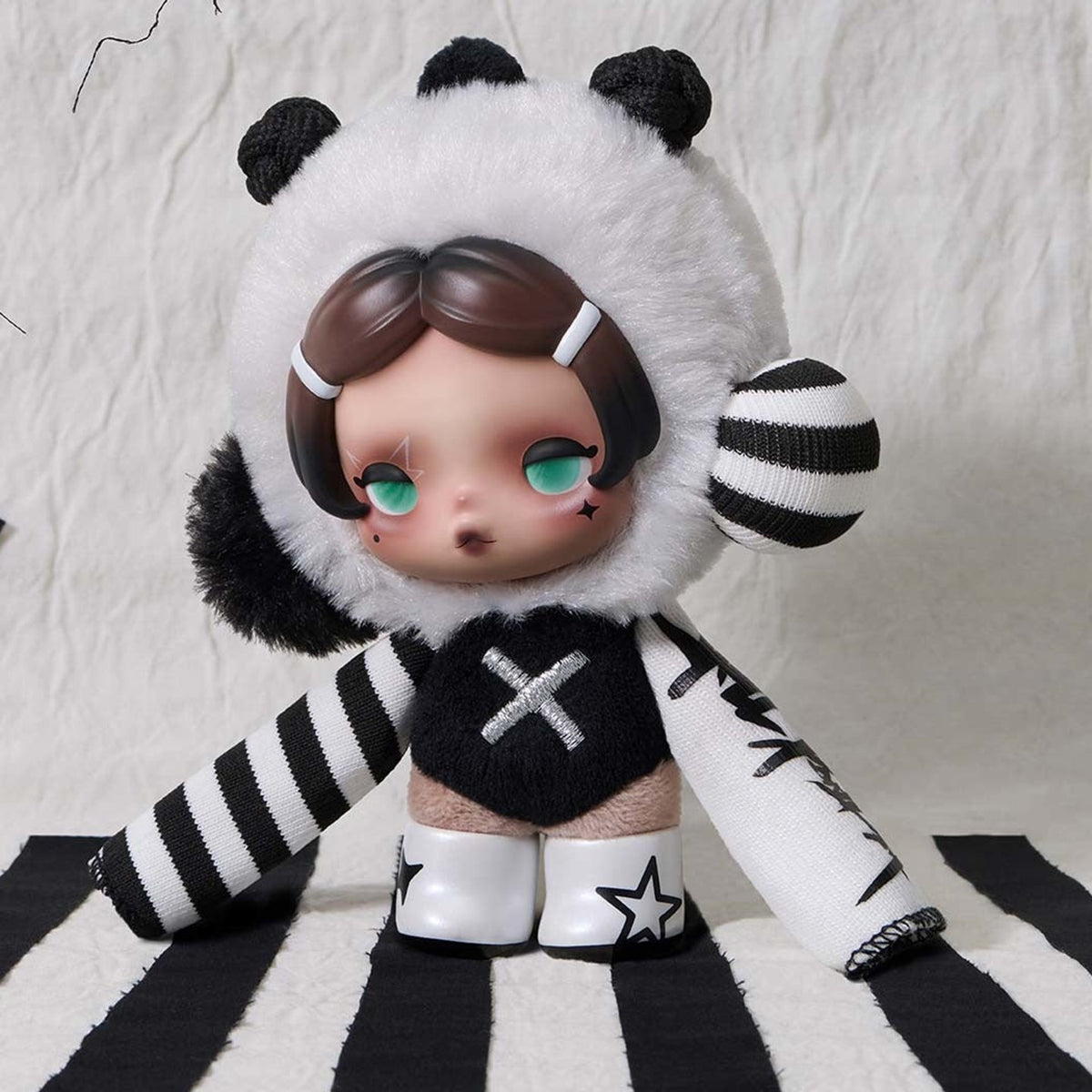 POP MART Skullpanda Off Mode Series Plush Pendant Blind Box — G1 | KikiBuddies
