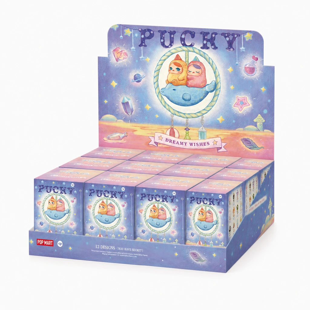PUCKY Dreamy Wishes Series Figures - Sealed Whole Set 12Count