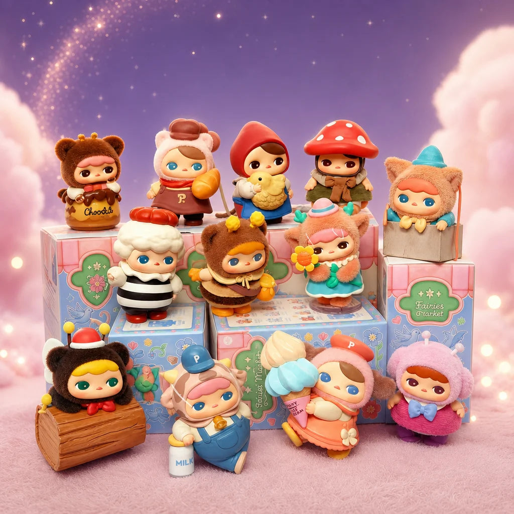 PUCKY Fairies' Market Series Figure Confirmed Box - Sealed Fullset full set image | KikiBuddies