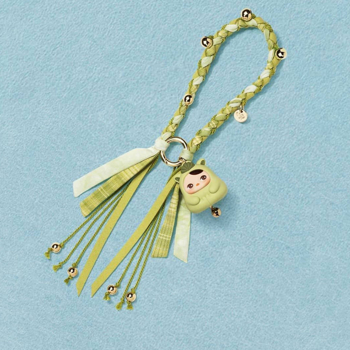 PUCKY Tap Tap Babies pendant blind box series - Success+1 green secret pendant design example; secret not guaranteed