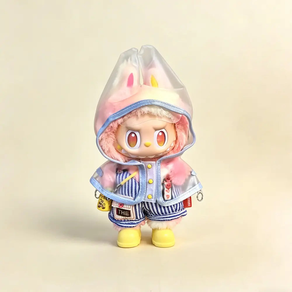 Labubu / The Monsters 17cm Outfit · Raincoat｜Doll Clothes, Figure Not Included – Independent Retailer - main product card | KikiBuddies