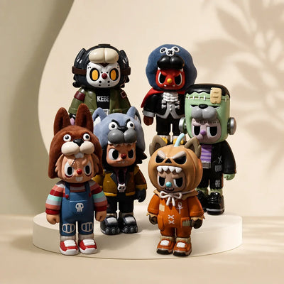 Rebel Bear Monster Series Figure Blind Box