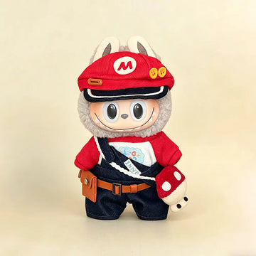 Red Streetwear Cap and Outfit Set for Collectible Toy Figures - main product card | KikiBuddies