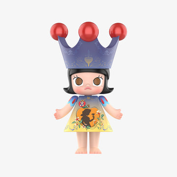 MEGA ROYAL MOLLY 400% Snow White fixed 400% figure front view with crown and Snow White dress