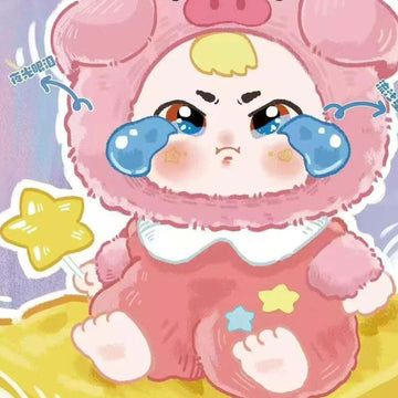 Sad Baby Monster Pajama Party Series Plush Dolls, Blind Box — G1 | KikiBuddies