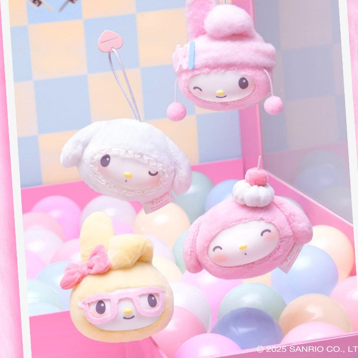 SANRI0 My Melody 50th Anniversary Adorable Bunny Series Plush Blind Box - Several complete design examples; random design not guaranteed