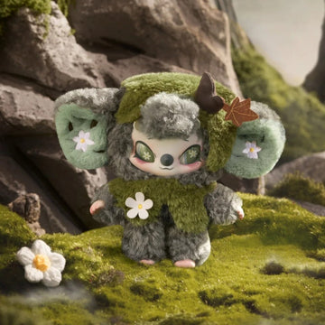 SiiNONO Echo Forest Whispers Series Plush Blind Box - Complete moss-themed plush doll example; random design not guaranteed