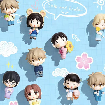 Skip And Loafer Super Mini Series Vol.2 Figure Blind Box - Series design overview; random design not guaranteed