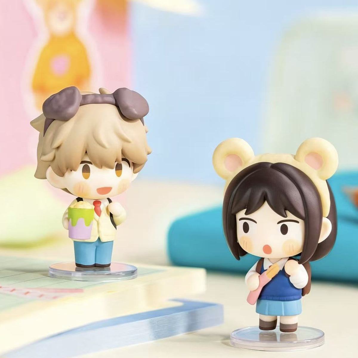 Skip And Loafer Super Mini Series Vol.2 Figure Blind Box - Two mini design examples; random design not guaranteed