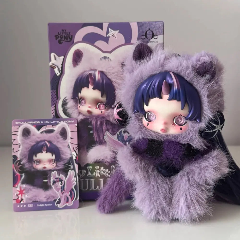 Skullpanda My Little Pony Series Plush Doll Pendant 13.5cm - detail view | KikiBuddies