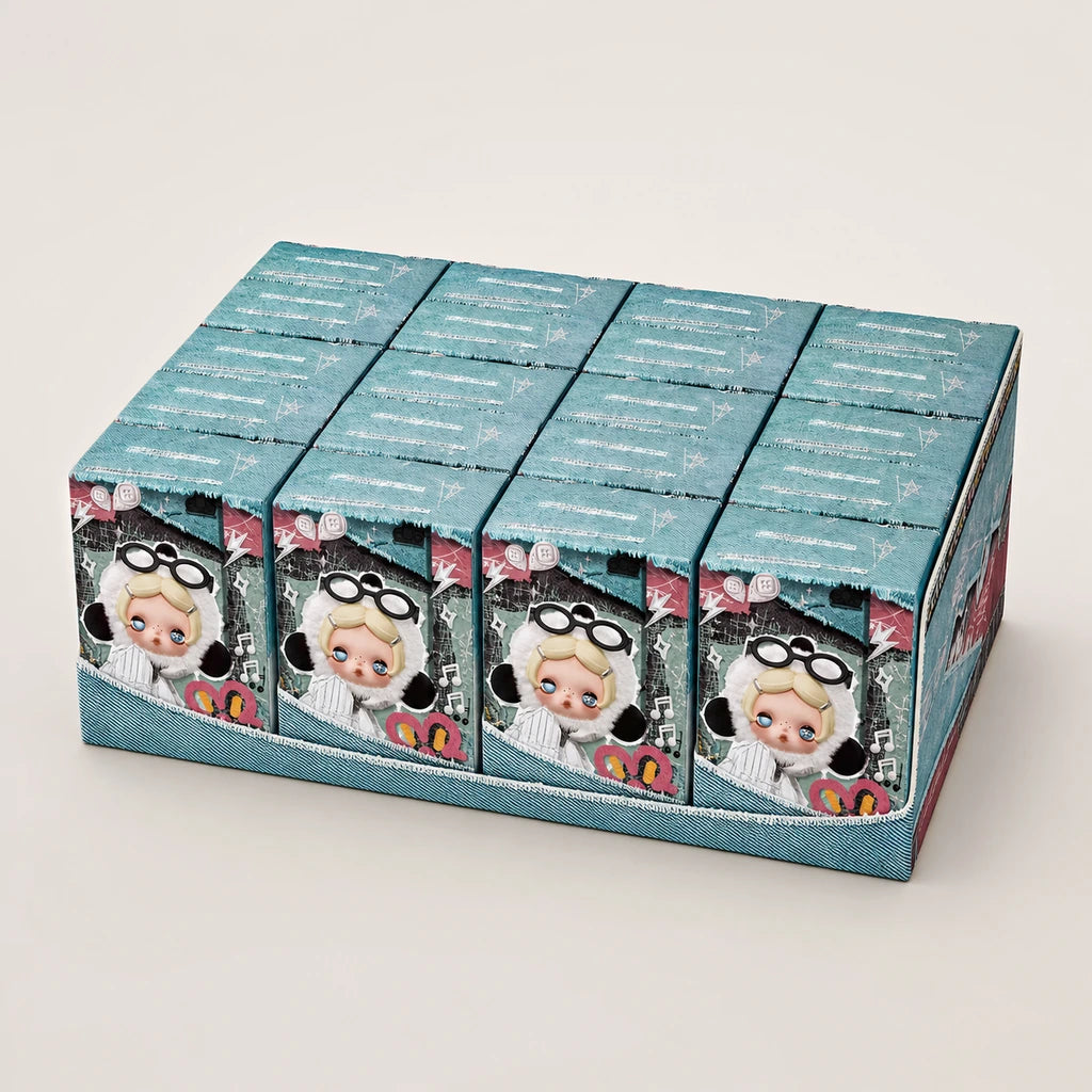 SKULLPANDA Off Mode Series Plush Doll Pendant - Blind Box & Full Set - sealed whole set or full case