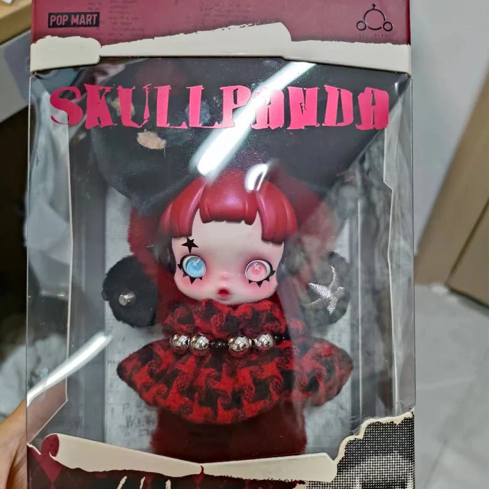 Skullpanda Plush-6kHz 20cm - front view | KikiBuddies