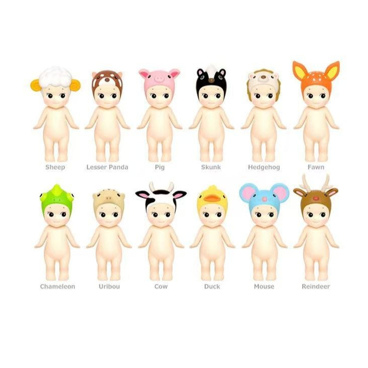 Sonny Angel Animal Series 2: Animal Series 2 twelve regular animal-head designs; lineup reference, not a one-box purchase