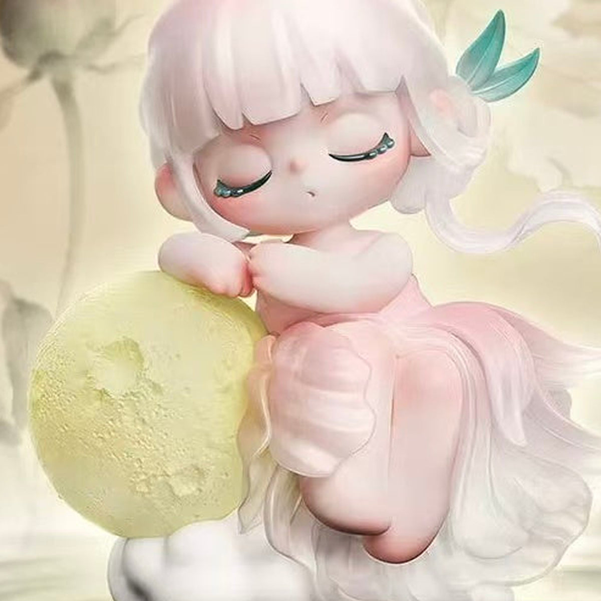 SPACE Liita Where Petals Settle Series Figure Blind Box - Pink floral design detail; random design not guaranteed