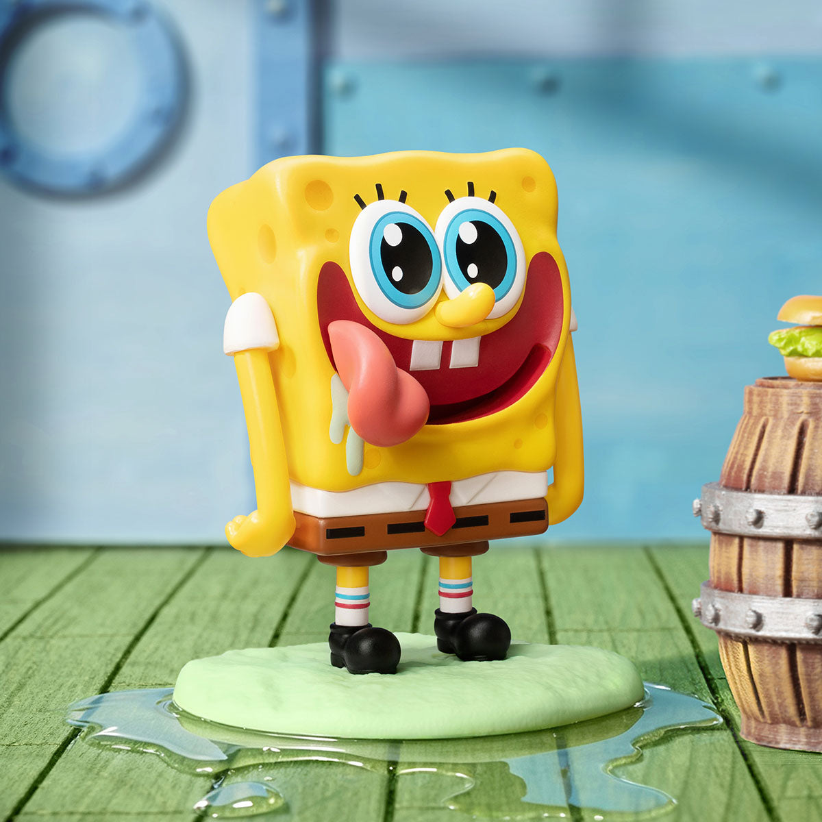 SpongeBob design example; not guaranteed in a random blind box