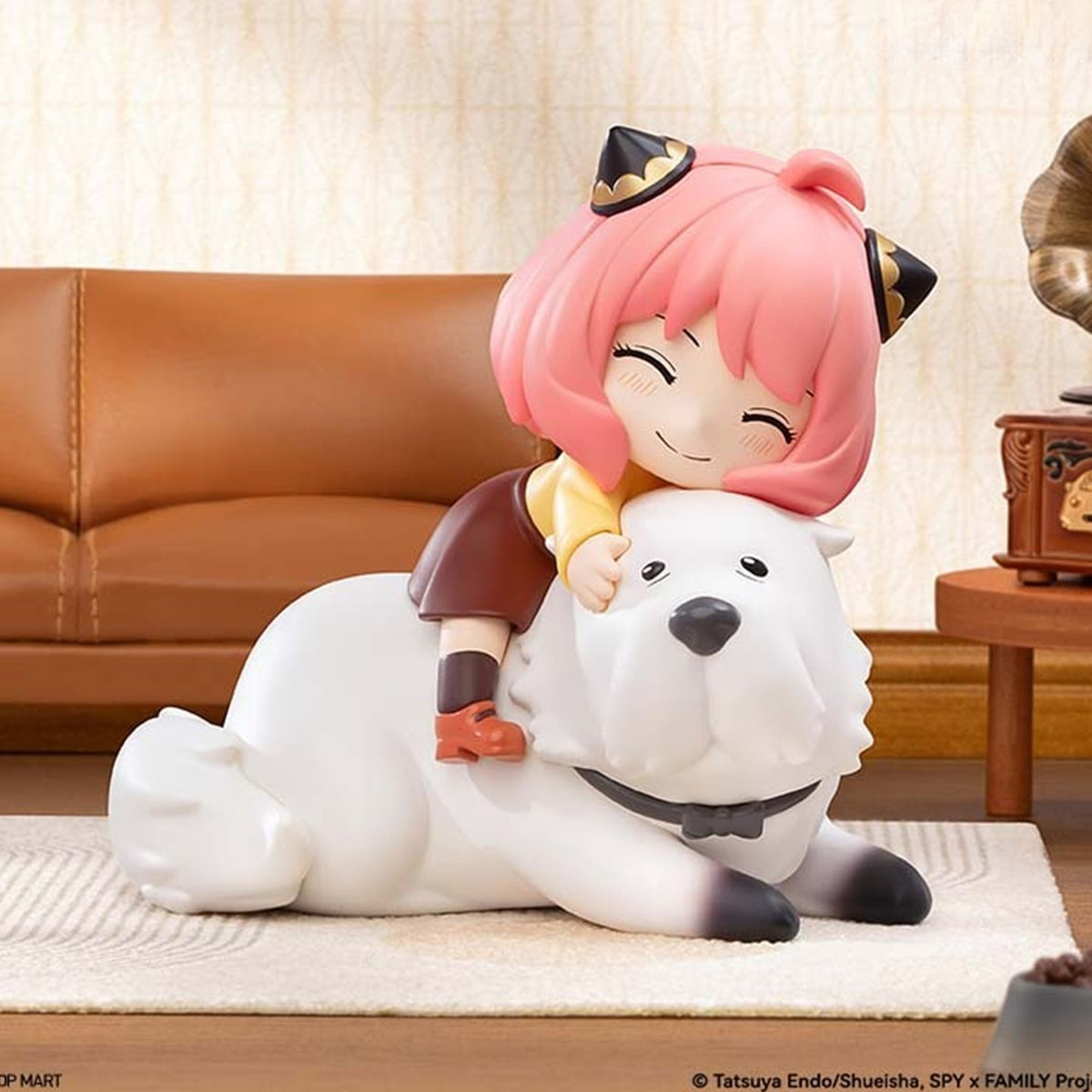 SPY x FAMILY Daily figure blind-box series: Anya Forger Comforting Time figure scene with Bond; possible random design