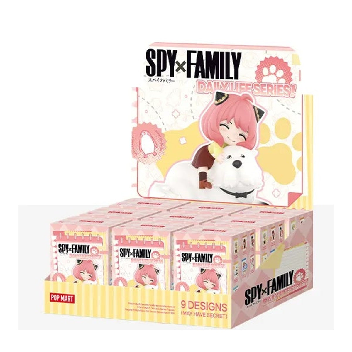 SPY x FAMILY Daily figure blind-box series: nine-box display-set packaging
