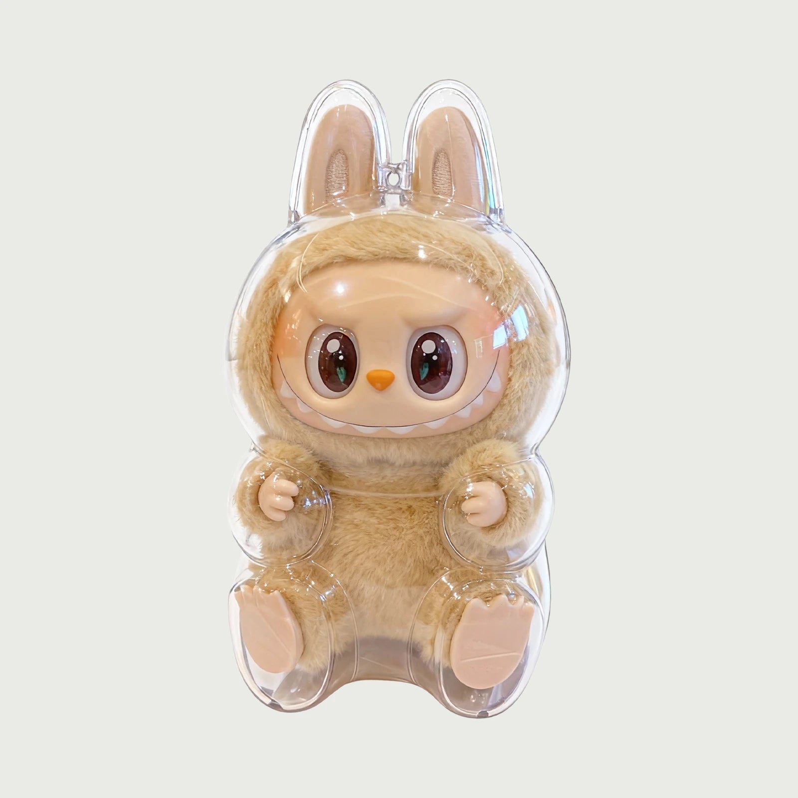 Kikibuddies Protective Display Case for Labubu  (Standing & Sitting Versions)