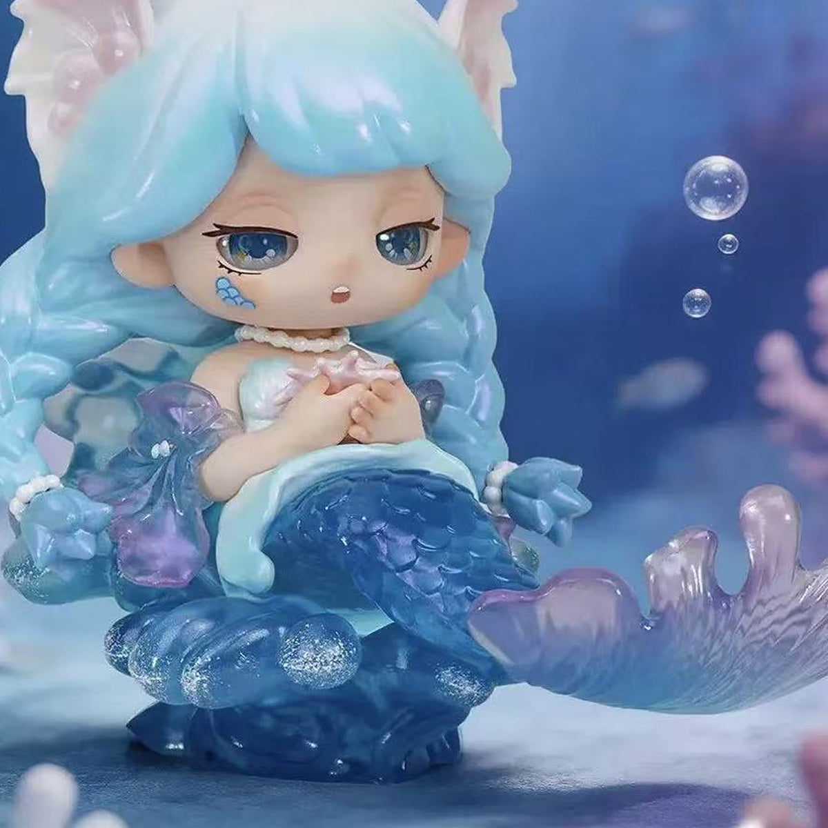 Tarena Deep Sea Whisper Series Figure Blind Box - Mermaid design detail; random design not guaranteed