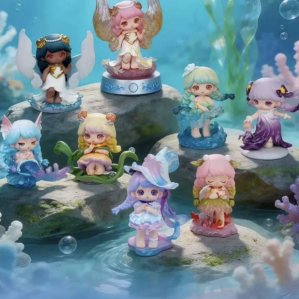 Tarena Deep Sea Whisper Series Figure Blind Box - Series design comparison; random design not guaranteed