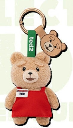 Baby Ted Cashier Ted confirmed plush pendant; one selected design, not a random box