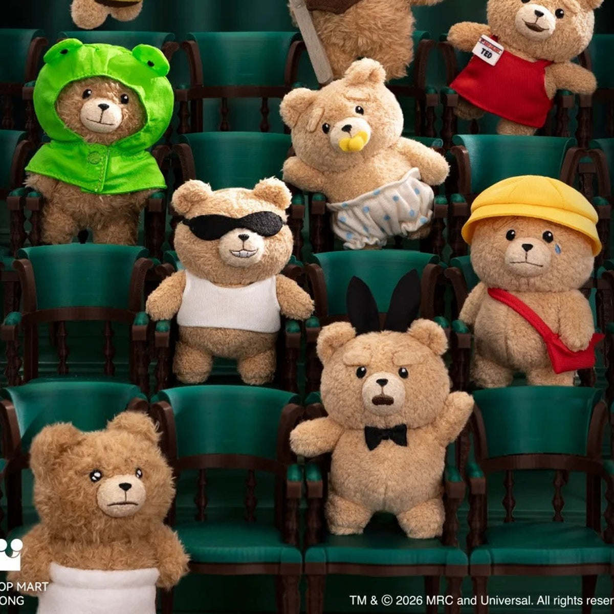 TED2 Baby Ted series scene; lineup reference, not purchase contents