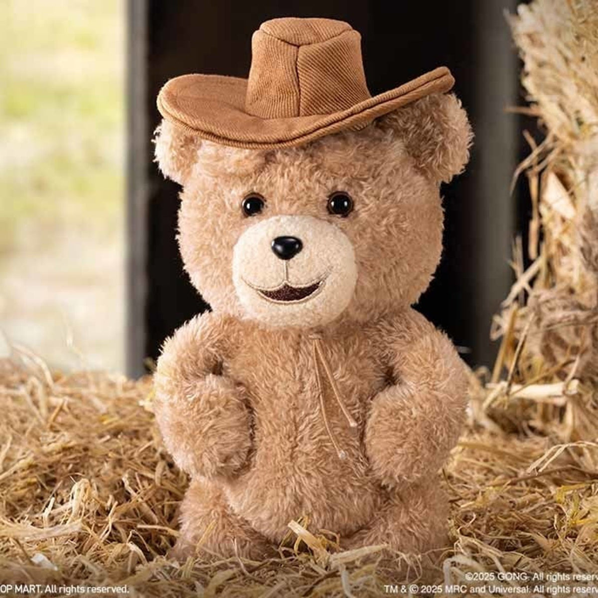 Ted2 Bear plush pendant blind-box series: Cowboy Bear design wearing a cowboy hat; possible random outcome