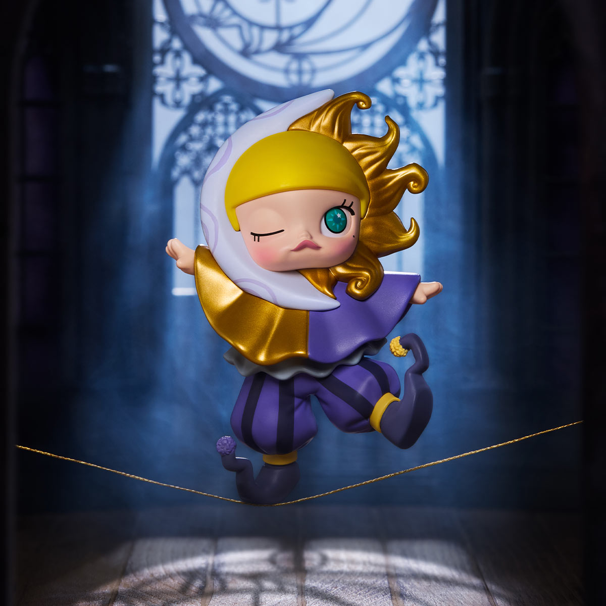 The Attic of Oddities Sol & Luna Jester confirmed single figure; scene props are not included