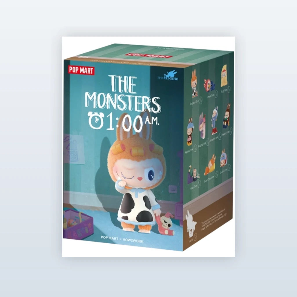 THE MONSTERS Labubu 1:00 A.M. Series Figure blind box packaging for one random design