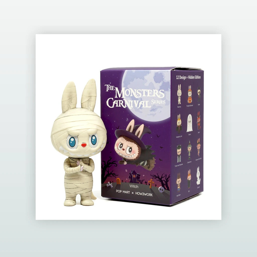 THE MONSTERS Labubu Carnival Series Figure blind box packaging for one random design