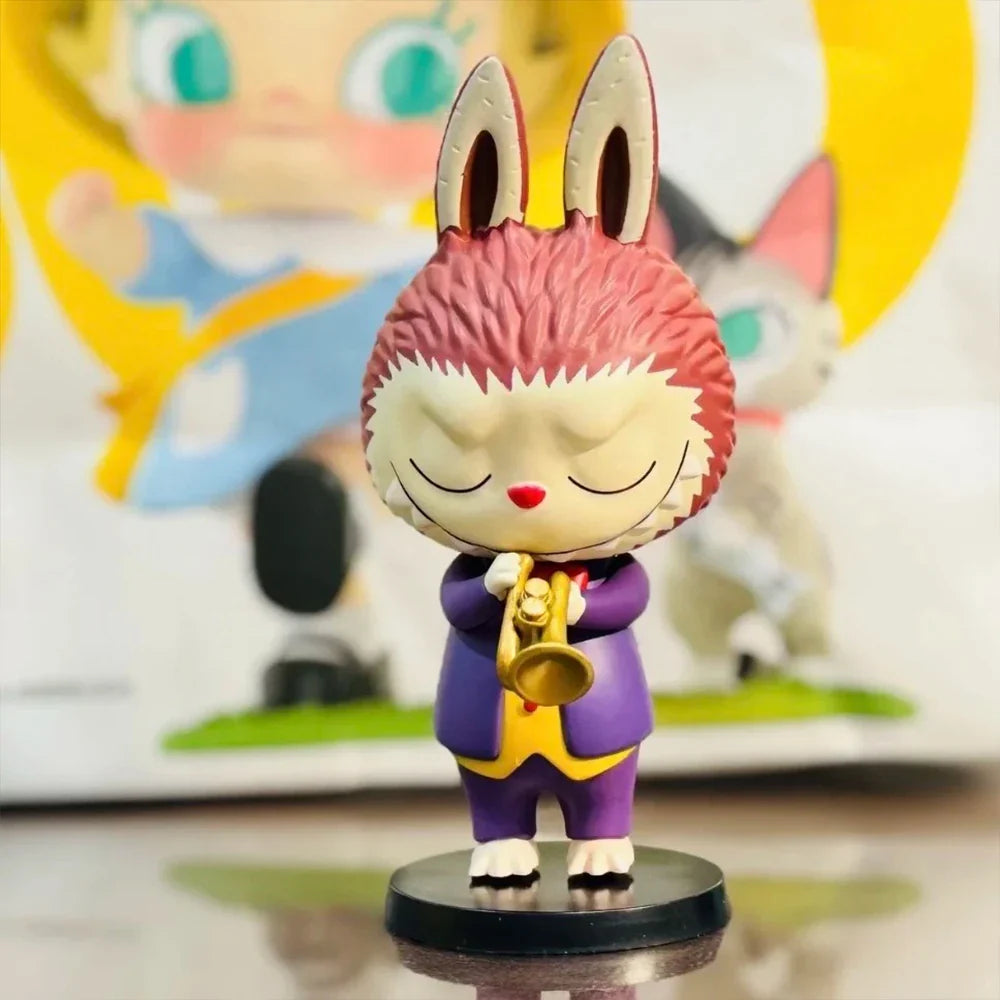 THE MONSTERS Labubu Forest Concert Series — 7.5–8cm - lifestyle scene | KikiBuddies