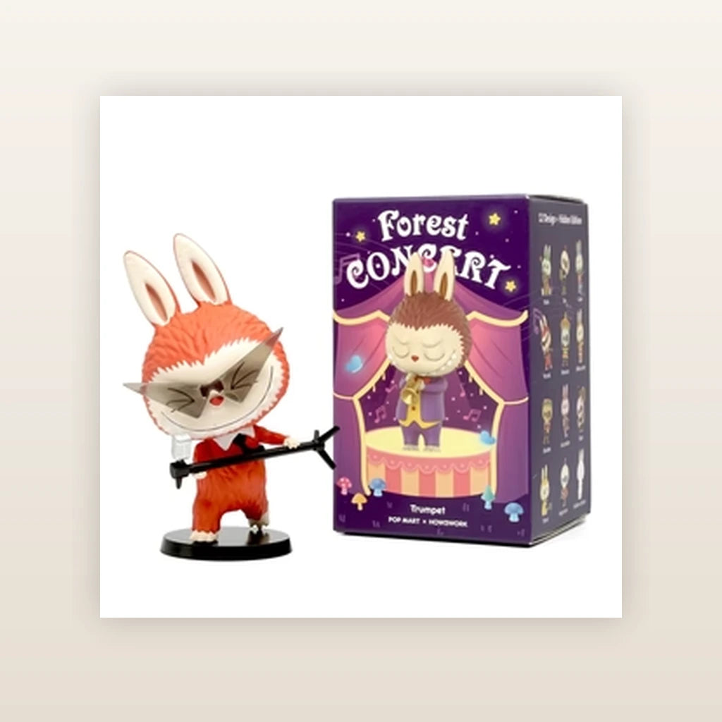 THE MONSTERS Labubu Forest Concert Series Figure blind box packaging for one random design