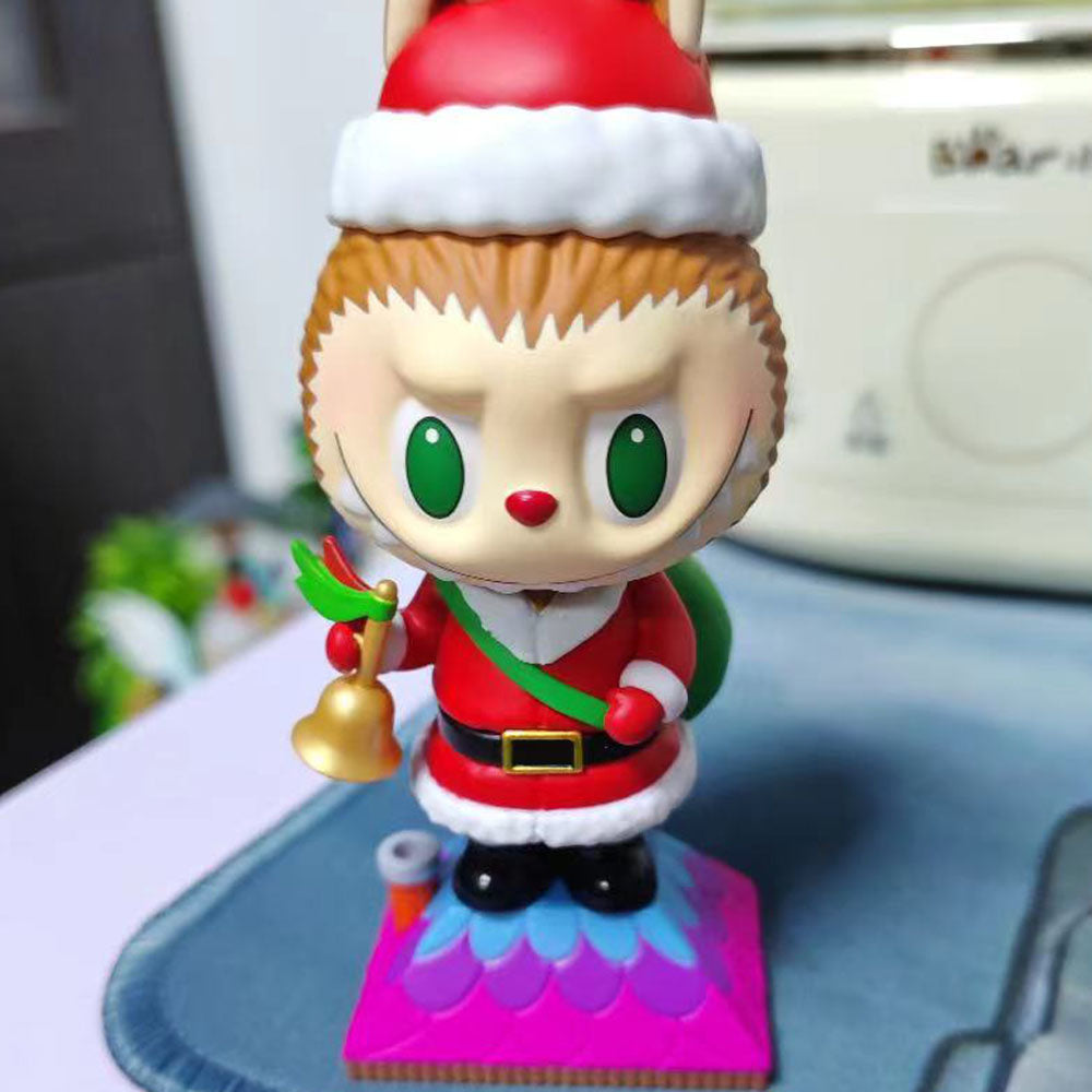 THE MONSTERS Labubu Let's Christmas Series 10cm - detail view | KikiBuddies