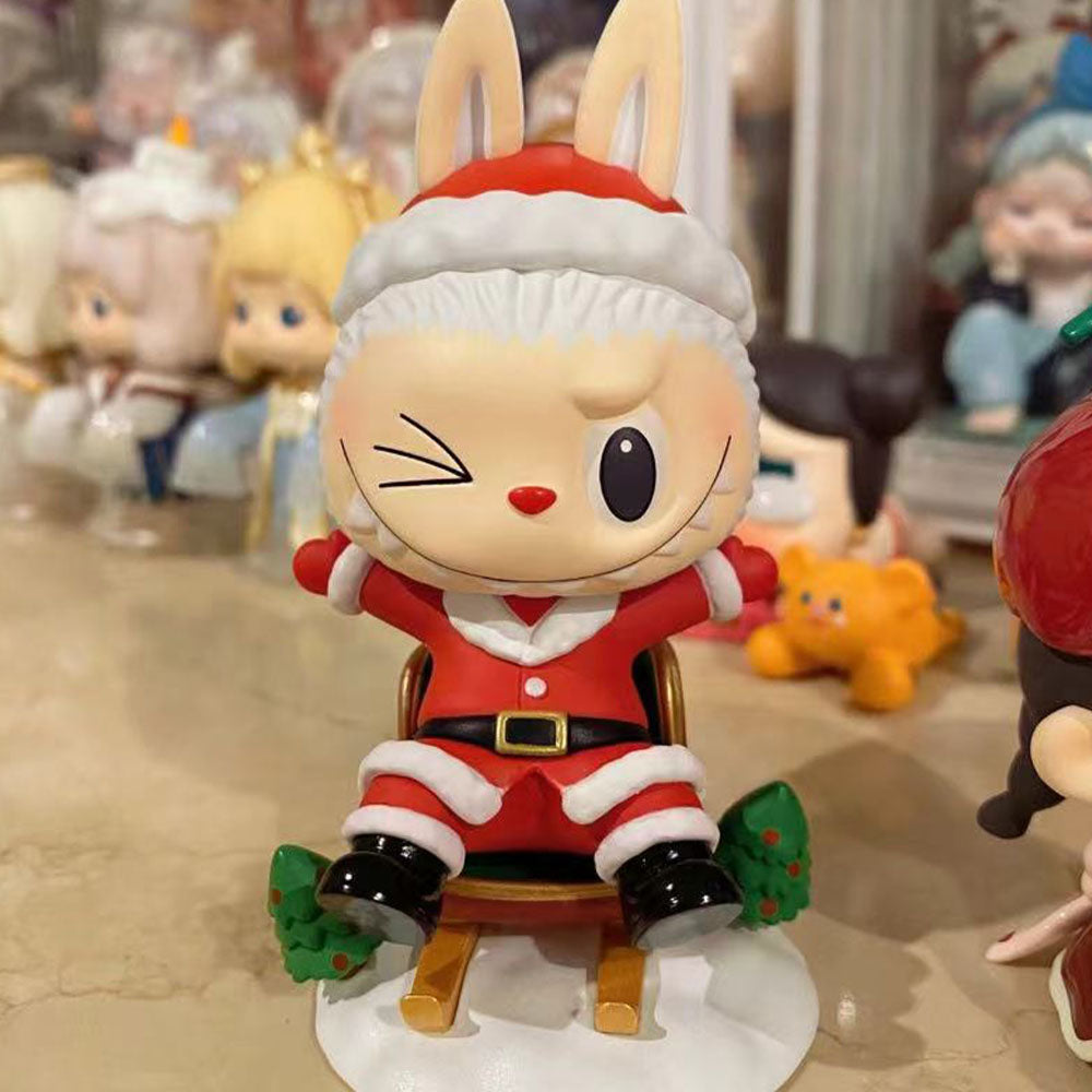 THE MONSTERS Labubu Let's Christmas Series 10cm - lifestyle scene | KikiBuddies