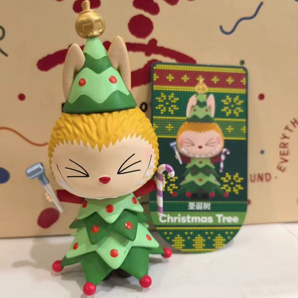 THE MONSTERS Labubu Let's Christmas Series 10cm - additional product view 5 | KikiBuddies