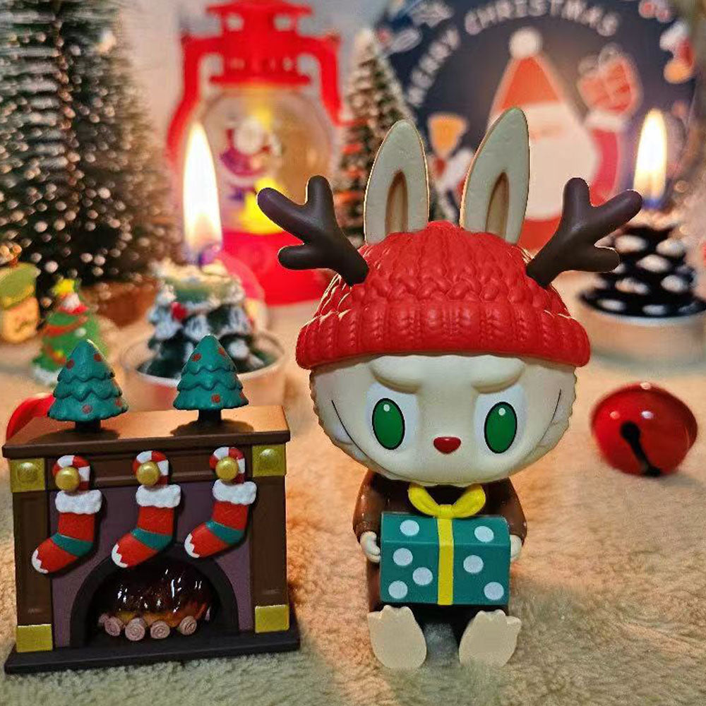 THE MONSTERS Labubu Let's Christmas Series 10cm - additional product view 6 | KikiBuddies