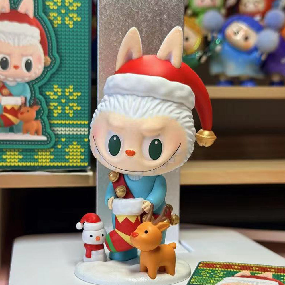 THE MONSTERS Labubu Let's Christmas Series 10cm - additional product view 7 | KikiBuddies