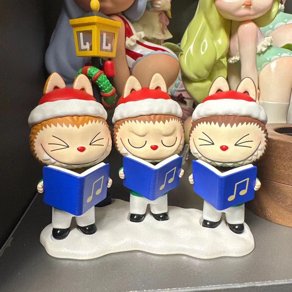 THE MONSTERS Labubu Let's Christmas Series 10cm - additional product view 13 | KikiBuddies