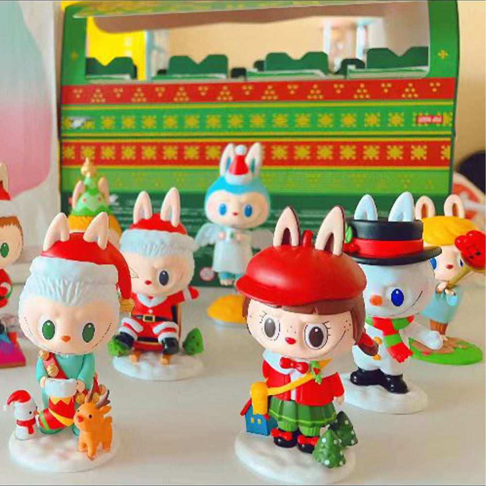 THE MONSTERS Labubu Let's Christmas Series 10cm - additional product view 14 | KikiBuddies