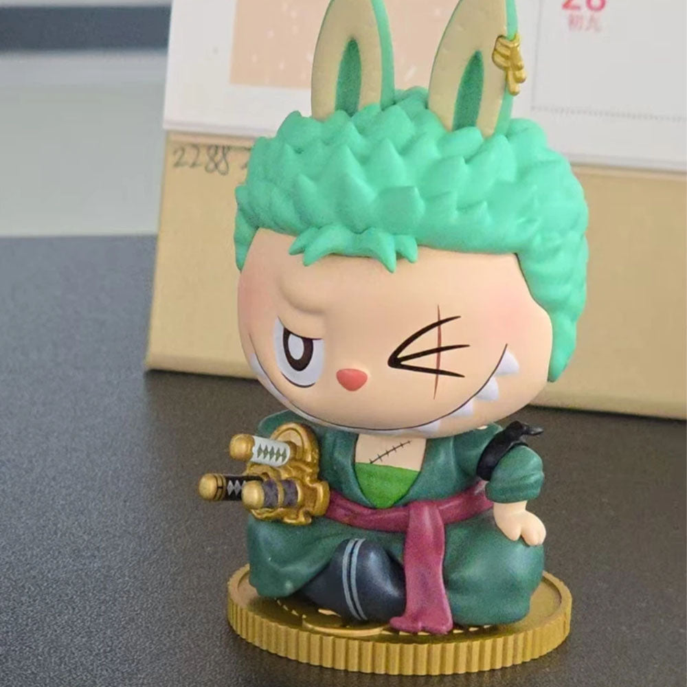 THE MONSTERS Labubu × One Piece Series Figures - 9cm - lifestyle scene | KikiBuddies