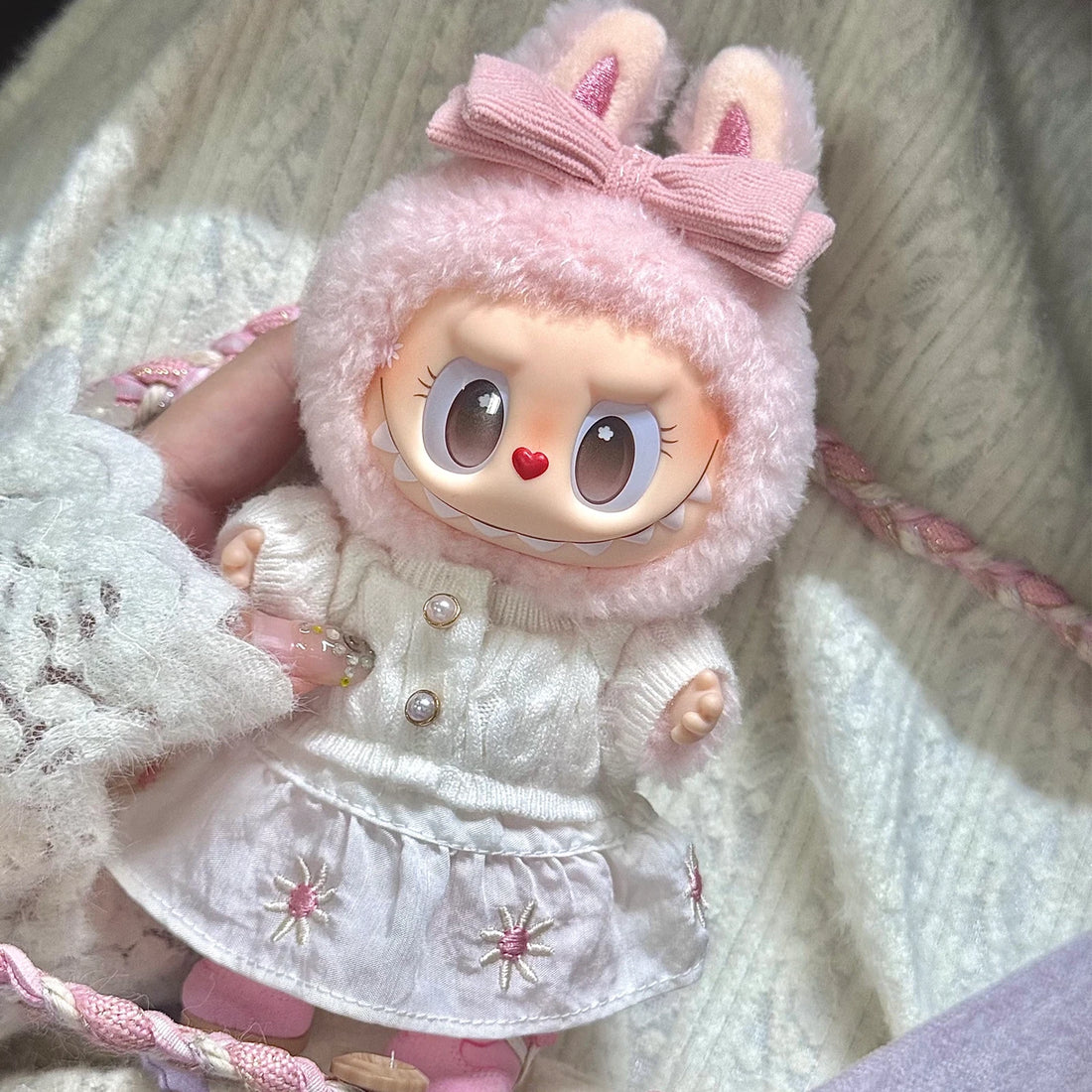 THE MONSTERS Mokoko Plush Pendant — 17cm - main product card | KikiBuddies