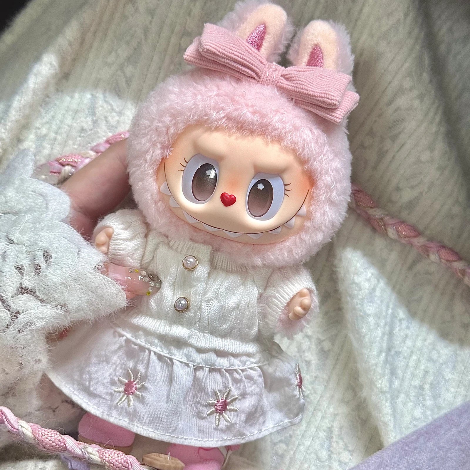 THE MONSTERS Mokoko Plush Pendant — 17cm - main product card | KikiBuddies