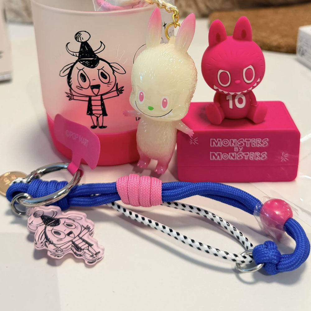 THE MONSTERS 10th Anniversary — Phone Strap Charm - front view | KikiBuddies