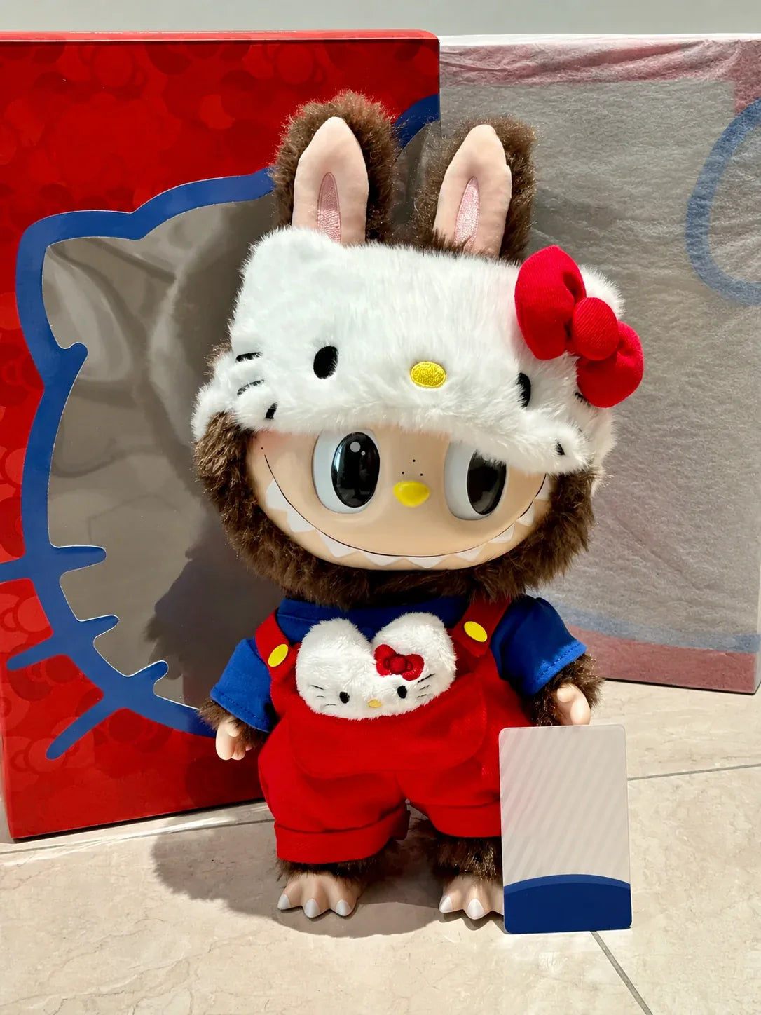 THE MONSTERS × HELLO KITTY - Vinyl Plush Doll 38cm - main product card | KikiBuddies