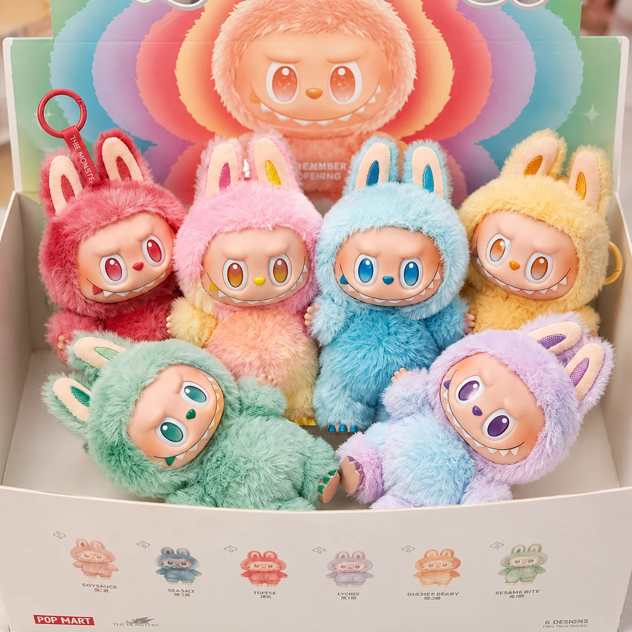 THE MONSTERS Labubu Big Into Energy Series V3 17cm Vinyl Plush Doll - main product card | KikiBuddies