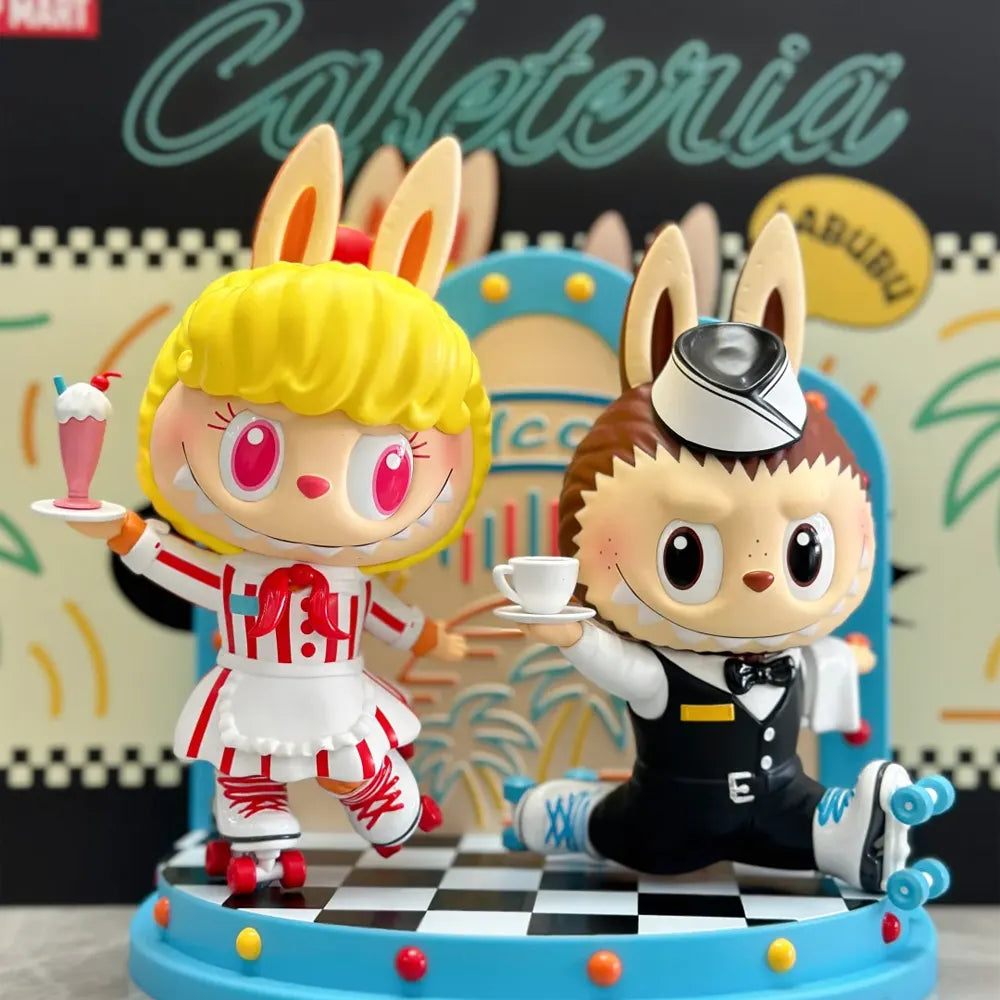 THE MONSTERS Labubu Cafeteria Figurine - main product card | KikiBuddies